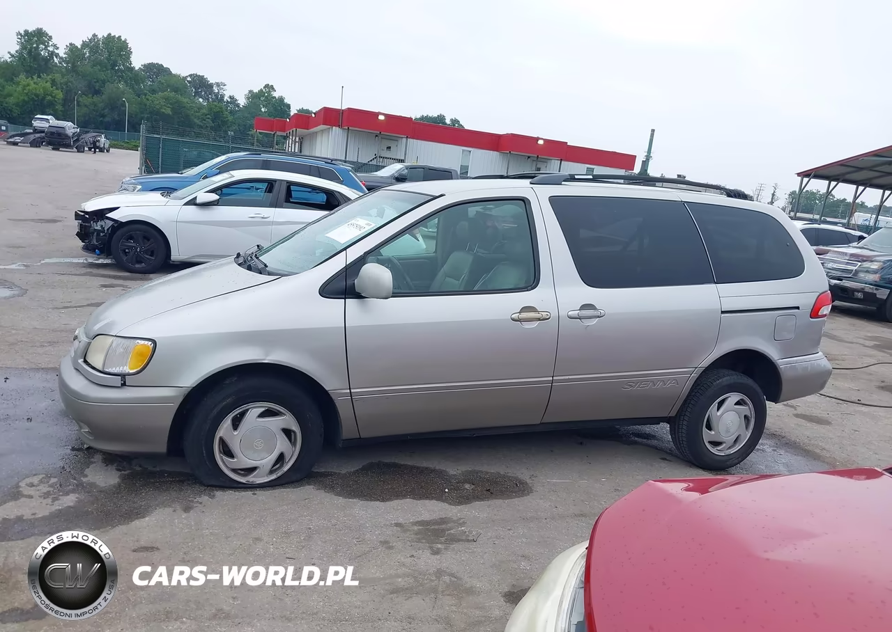2001 Toyota Sienna Xle VIN:4T3ZF13C61U321443 - 14