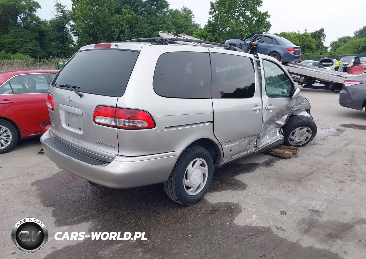 2001 Toyota Sienna Xle VIN:4T3ZF13C61U321443 - 4