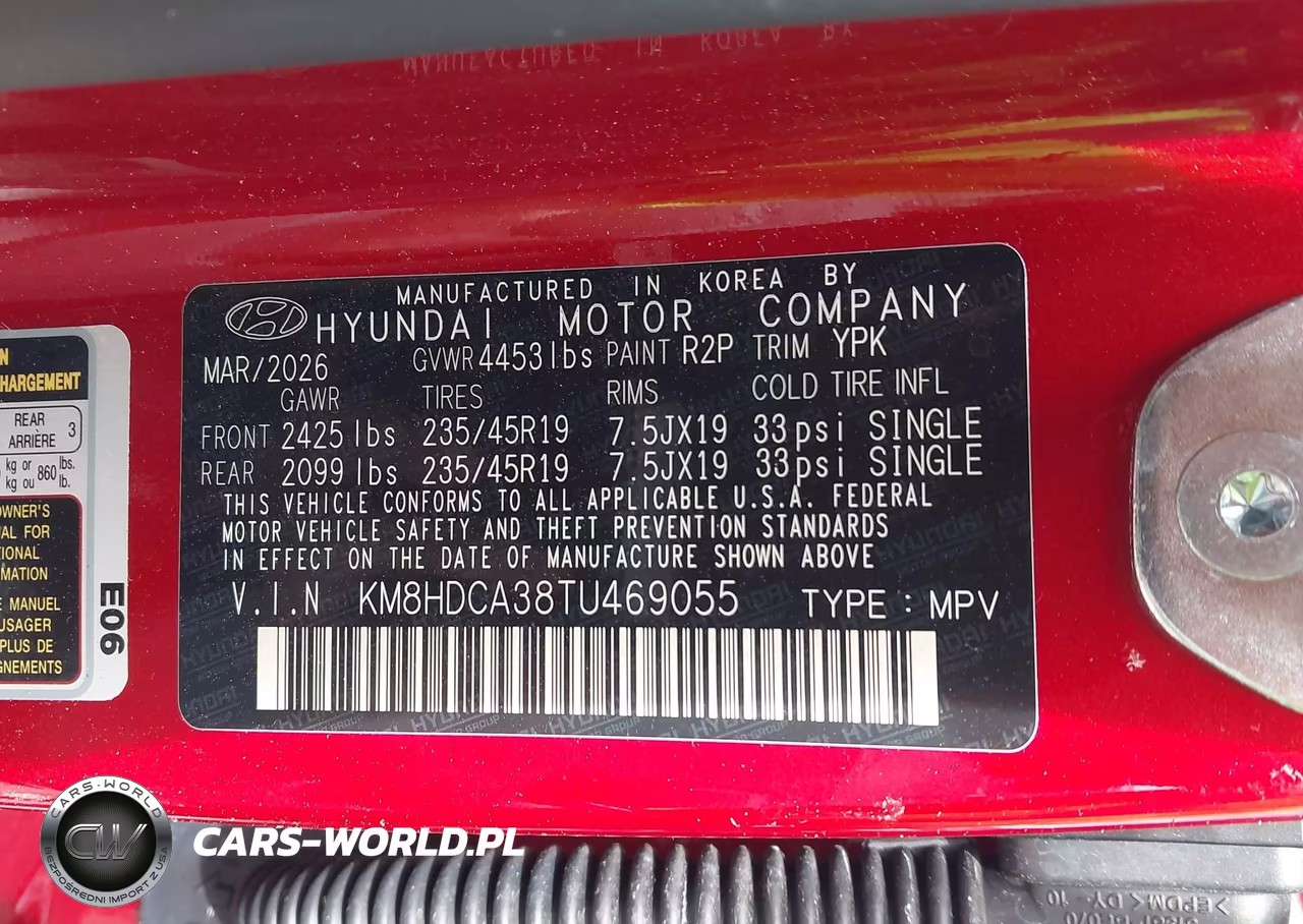 2026 Hyundai Kona Sel Premium VIN:KM8HDCA38TU469055 - 9