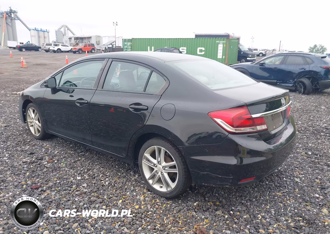 2013 Honda Civic Lx VIN:2HGFB2F59DH551405 - 3