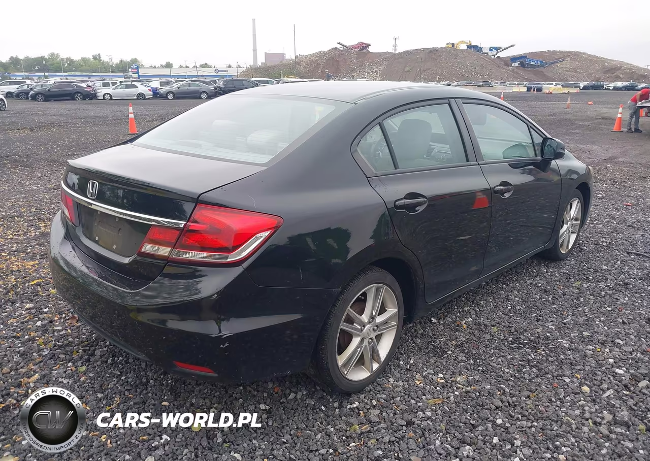 2013 Honda Civic Lx VIN:2HGFB2F59DH551405 - 4