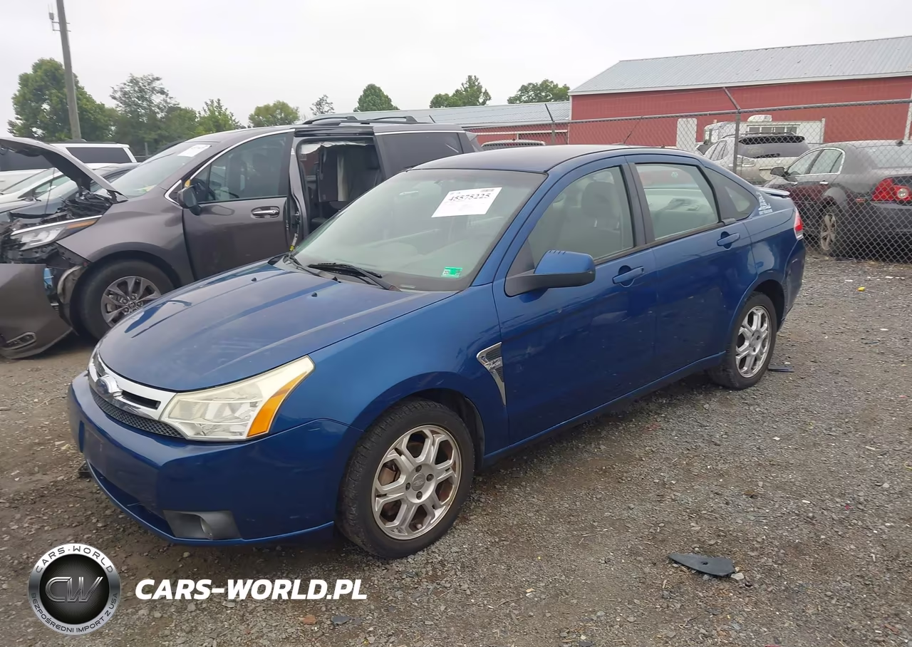 2008 Ford Focus Se-Ses VIN:1FAHP35N78W110059 - 2