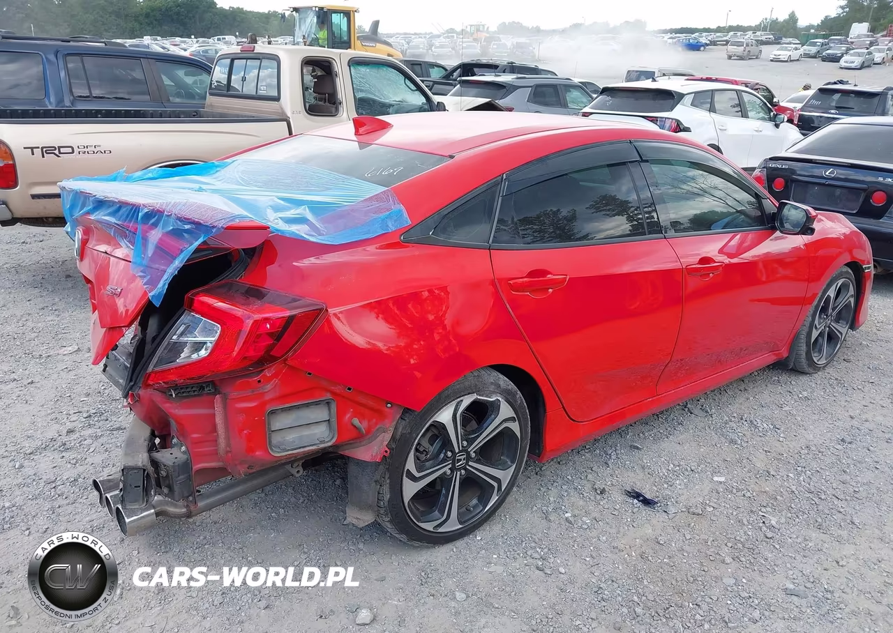 2018 Honda Civic Si VIN:2HGFC1E54JH706169 - 4