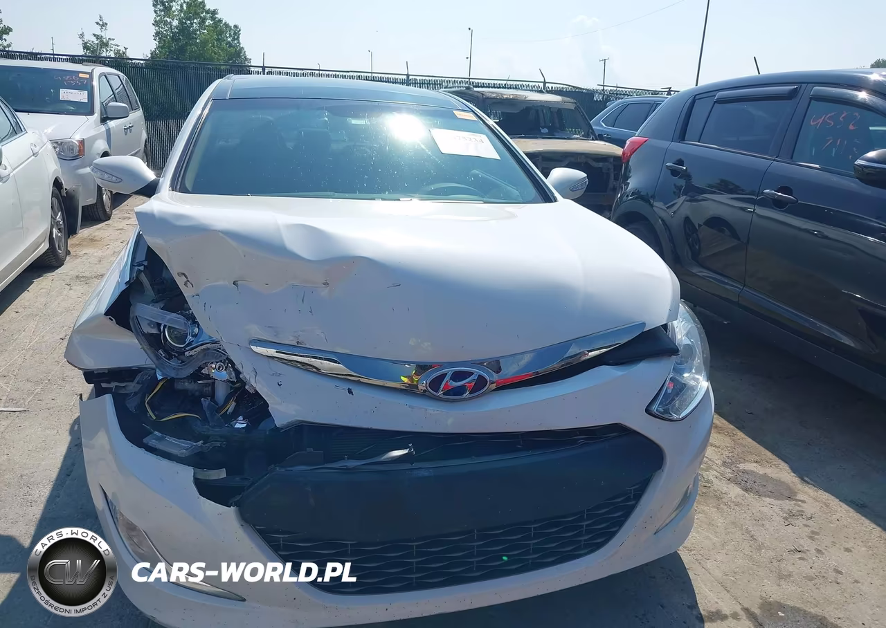 2011 Hyundai Sonata Hybrid VIN:KMHEC4A43BA009466 - 12