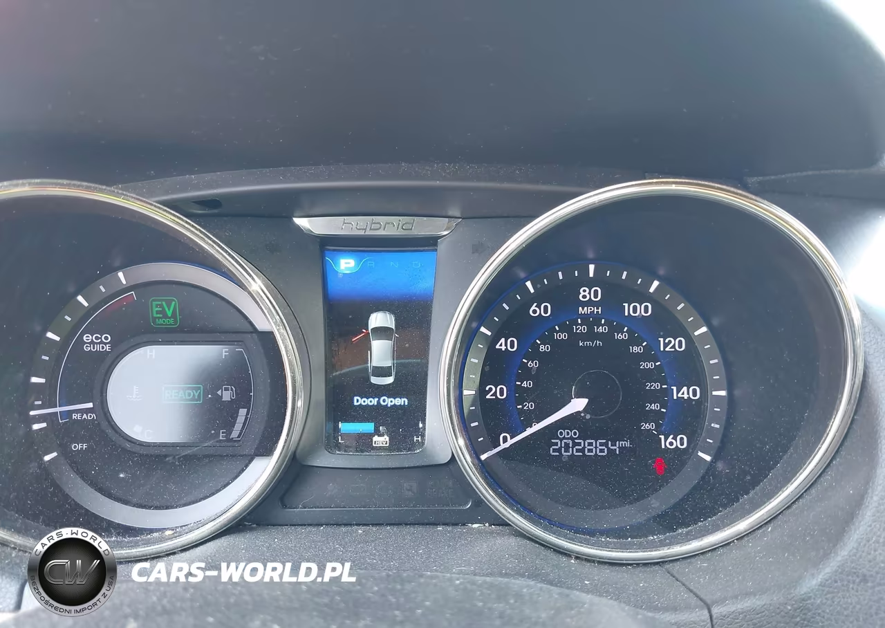 2011 Hyundai Sonata Hybrid VIN:KMHEC4A43BA009466 - 15