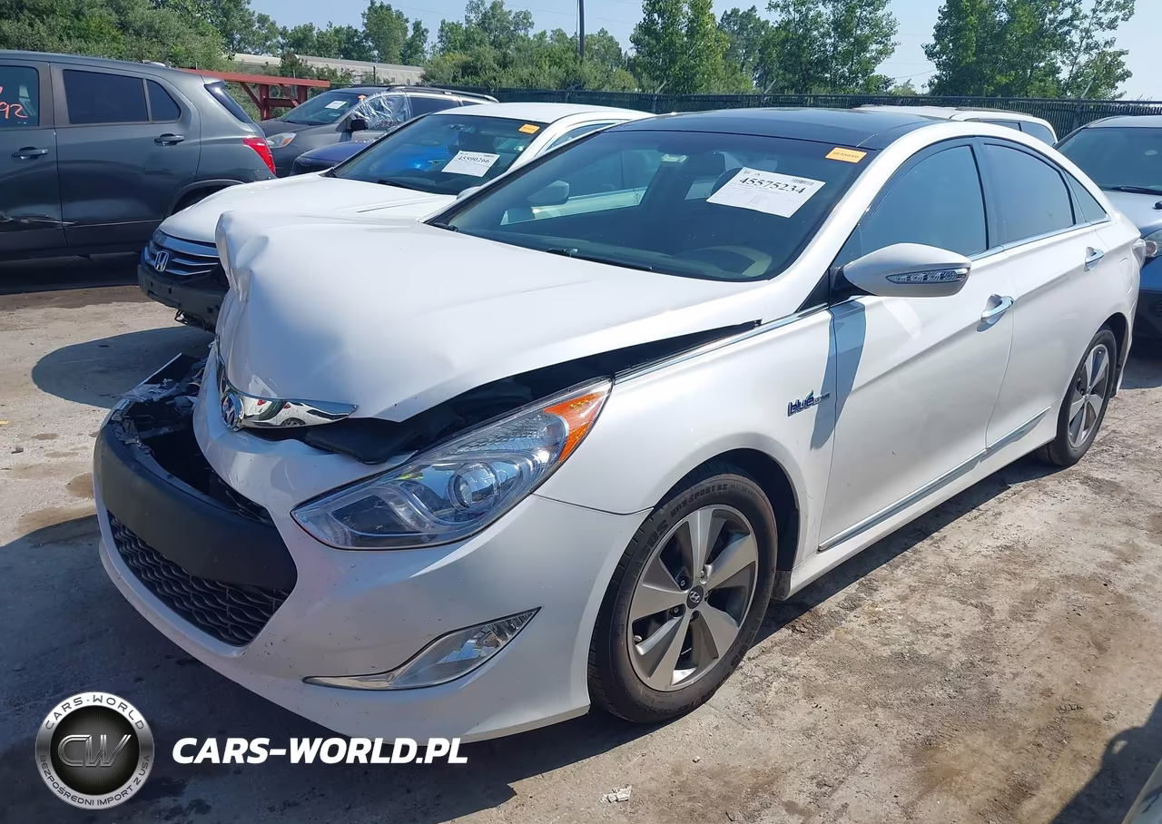 2011 Hyundai Sonata Hybrid VIN:KMHEC4A43BA009466 - 2