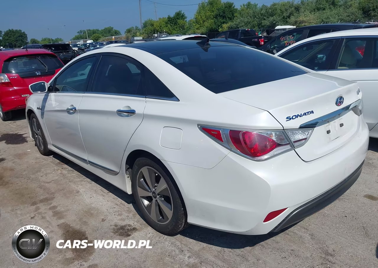 2011 Hyundai Sonata Hybrid VIN:KMHEC4A43BA009466 - 3