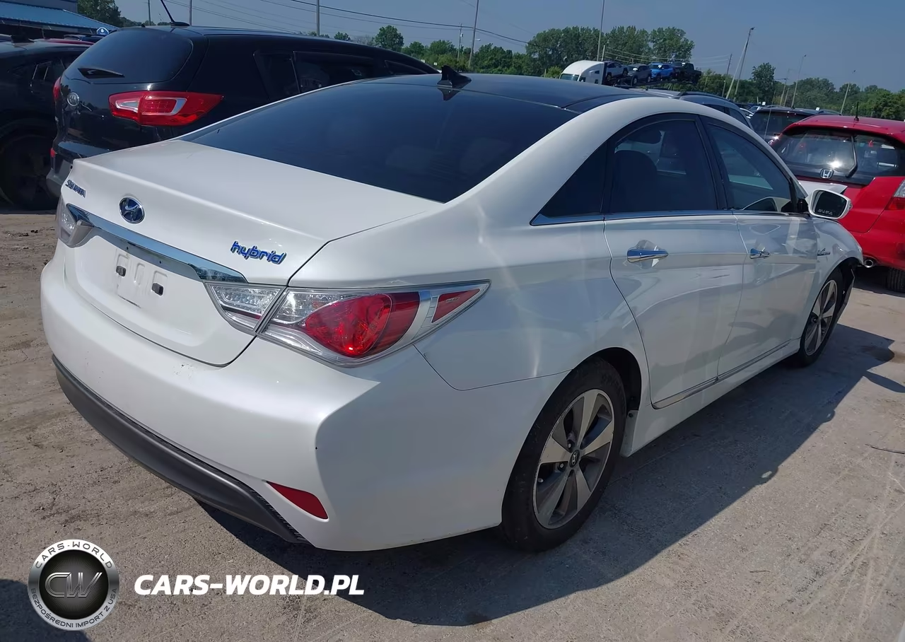 2011 Hyundai Sonata Hybrid VIN:KMHEC4A43BA009466 - 4