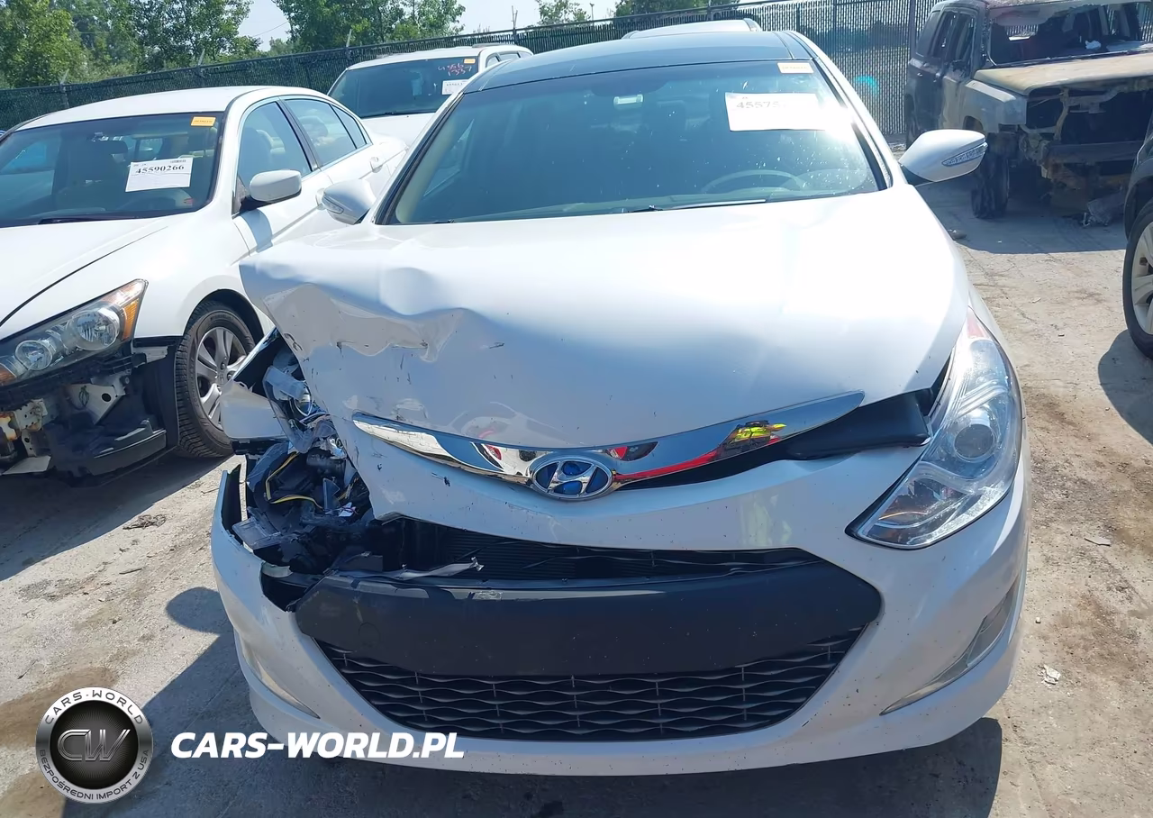 2011 Hyundai Sonata Hybrid VIN:KMHEC4A43BA009466 - 6