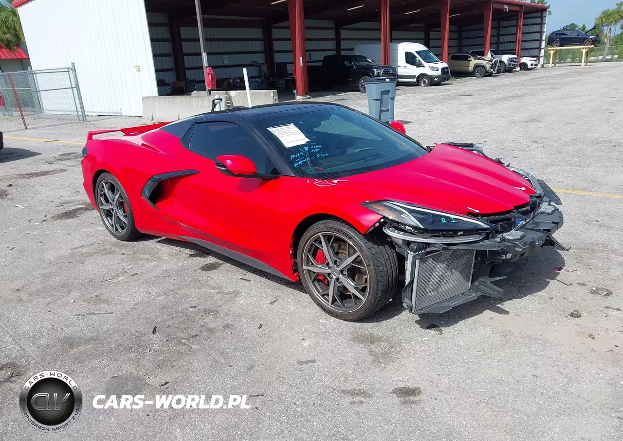 2022 Chevrolet Corvette Stingray Rwd 3Lt VIN:1G1YC3D49N5106989 - 1