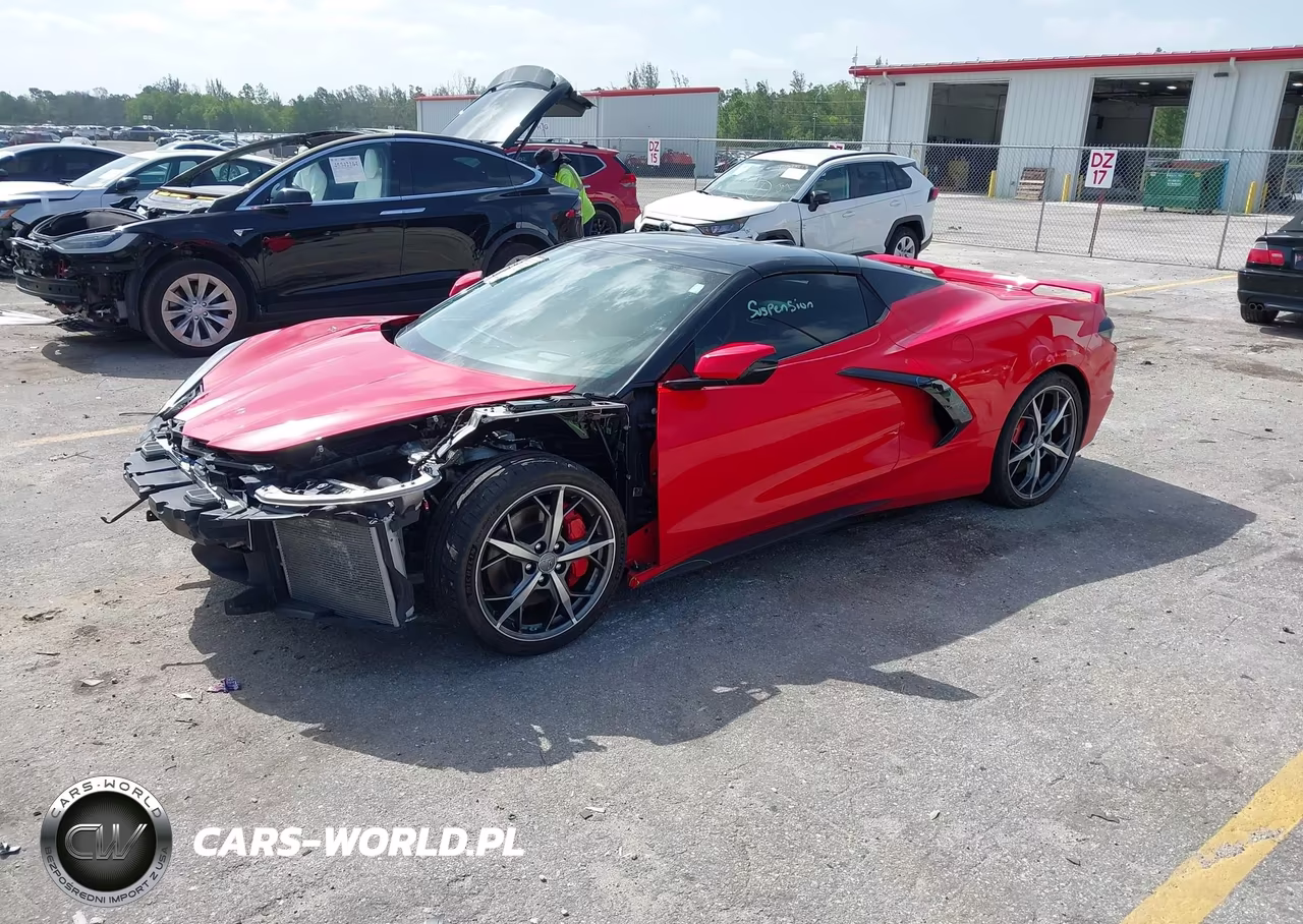 2022 Chevrolet Corvette Stingray Rwd 3Lt VIN:1G1YC3D49N5106989 - 2