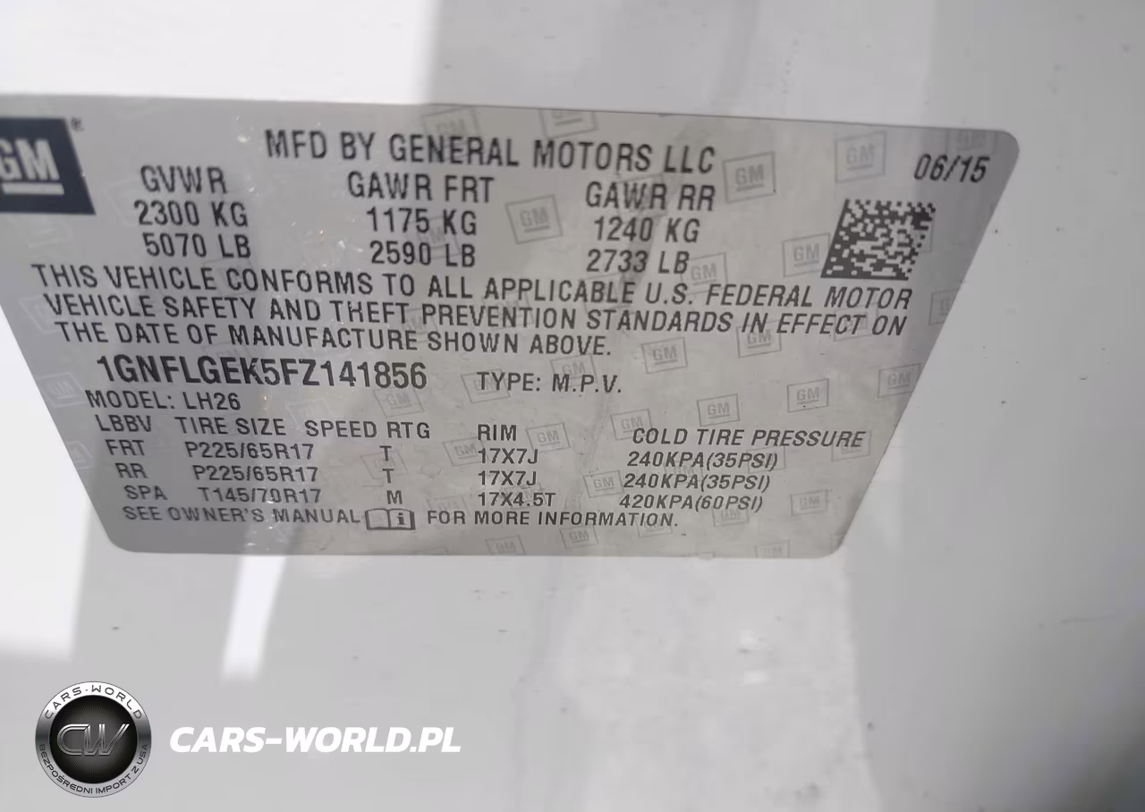 2015 Chevrolet Equinox 2Lt VIN:1GNFLGEK5FZ141856 - 9