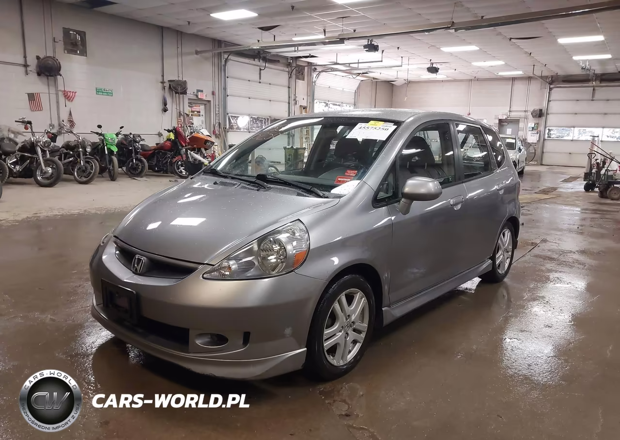 2007 Honda Fit Sport VIN:JHMGD37687S063150 - 2