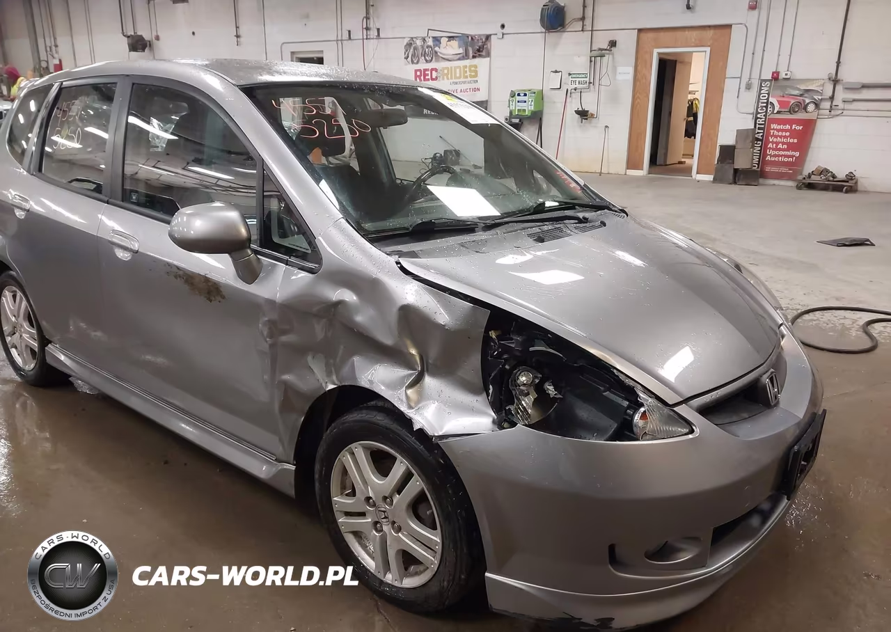 2007 Honda Fit Sport VIN:JHMGD37687S063150 - 6