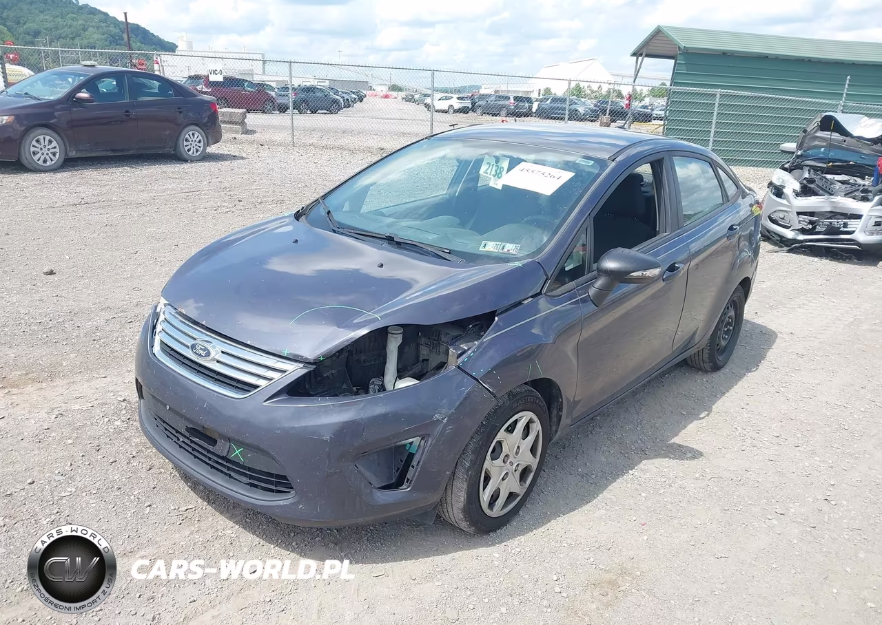 2013 Ford Fiesta Se VIN:3FADP4BJ6DM162055 - 2