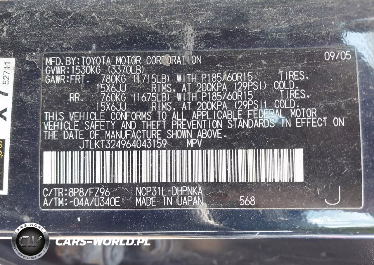 2006 Scion Xb VIN:JTLKT324964043159 - 9