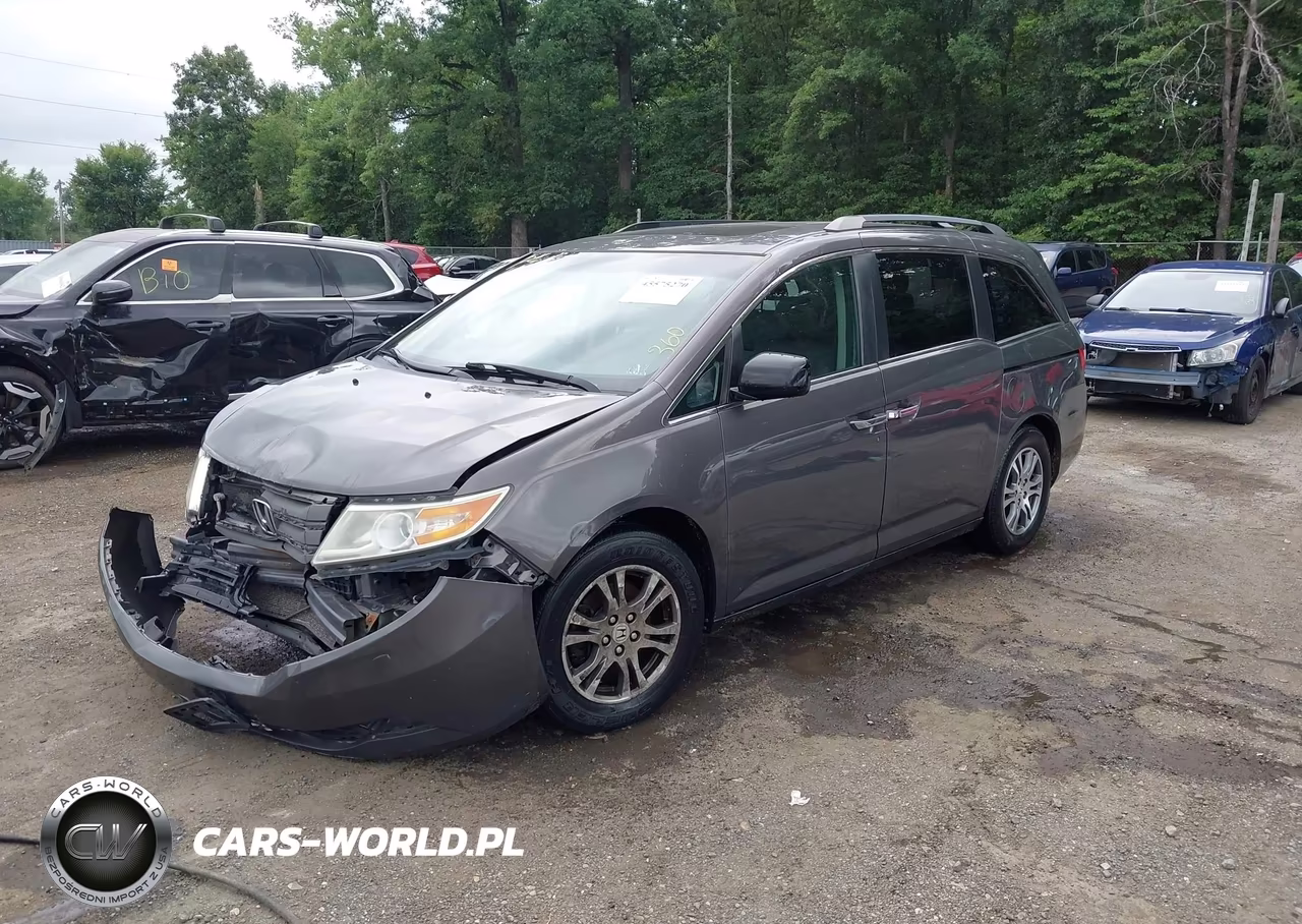 2013 Honda Odyssey Ex-L VIN:5FNRL5H65DB091701 - 2