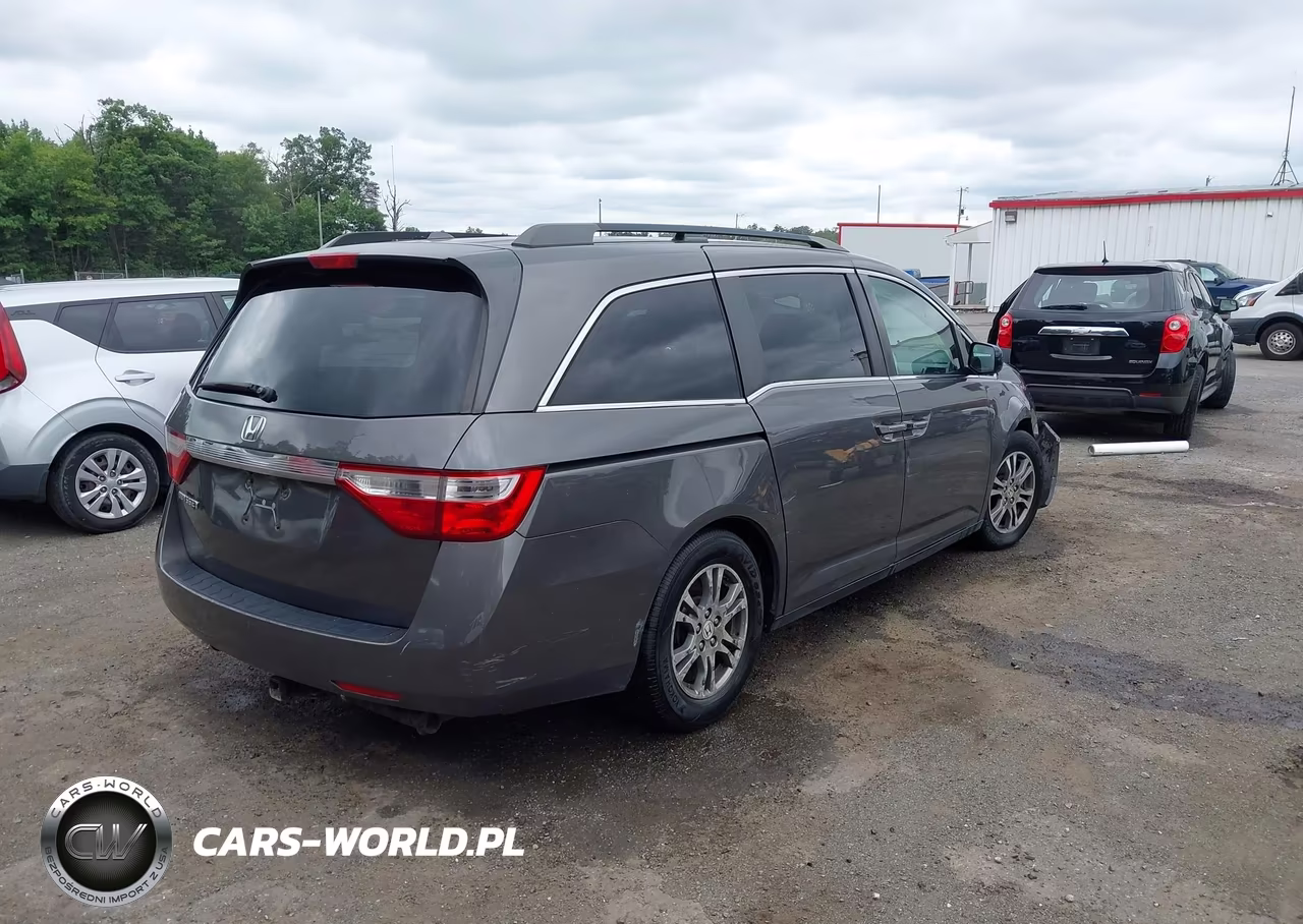 2013 Honda Odyssey Ex-L VIN:5FNRL5H65DB091701 - 4