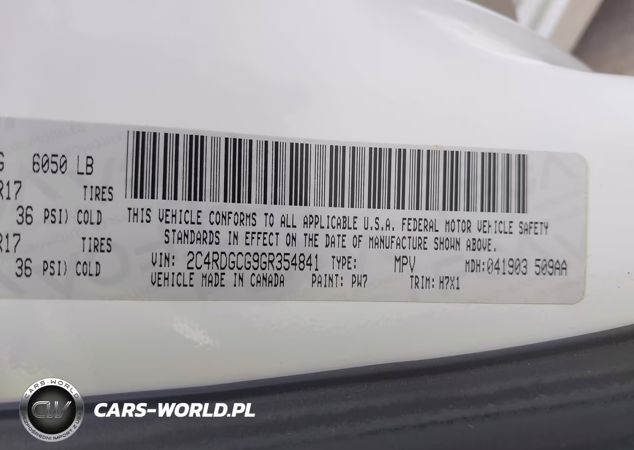 2016 Dodge Grand Caravan Sxt VIN:2C4RDGCG9GR354841 - 9