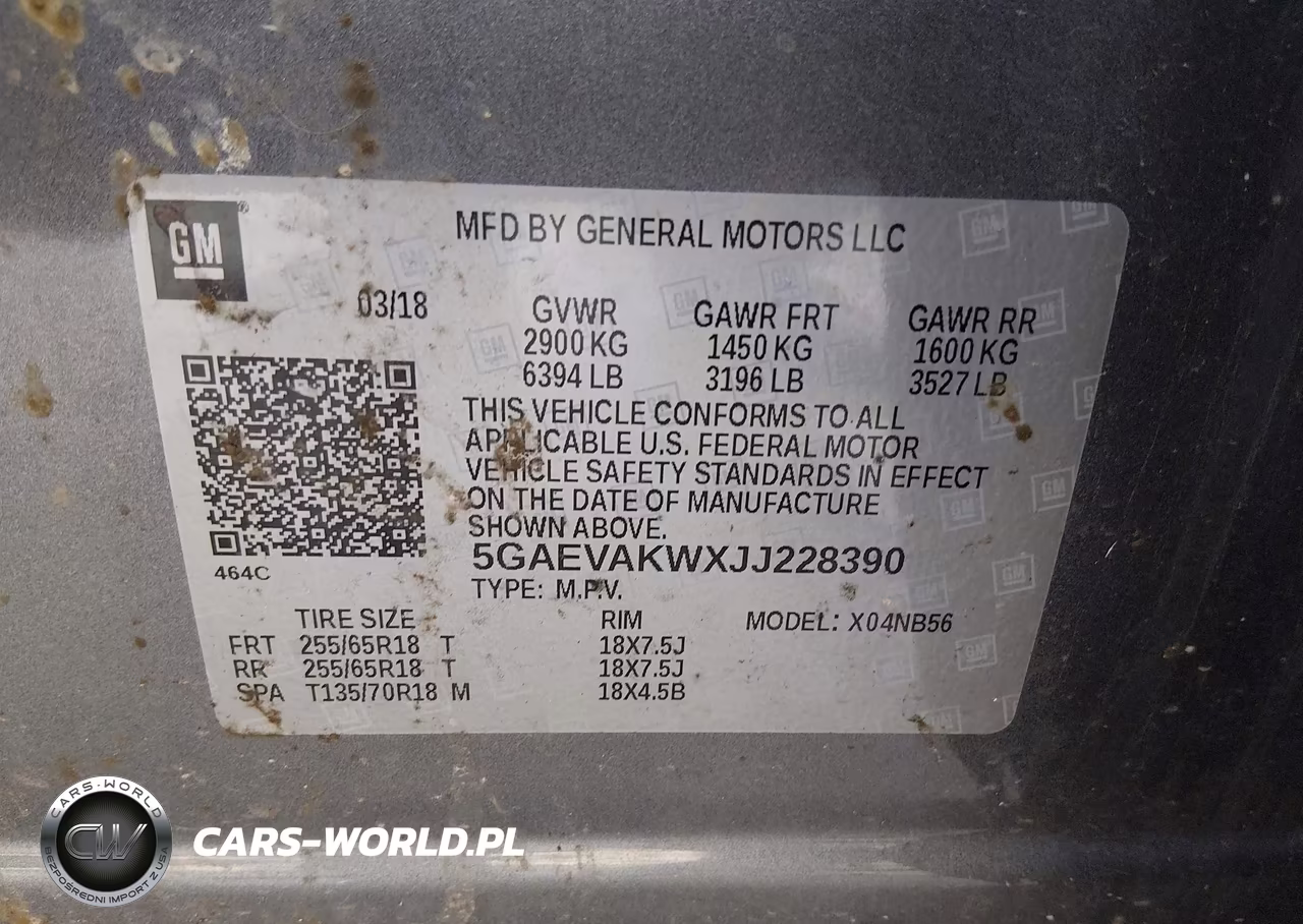 2018 Buick Enclave Essence VIN:5GAEVAKWXJJ228390 - 9