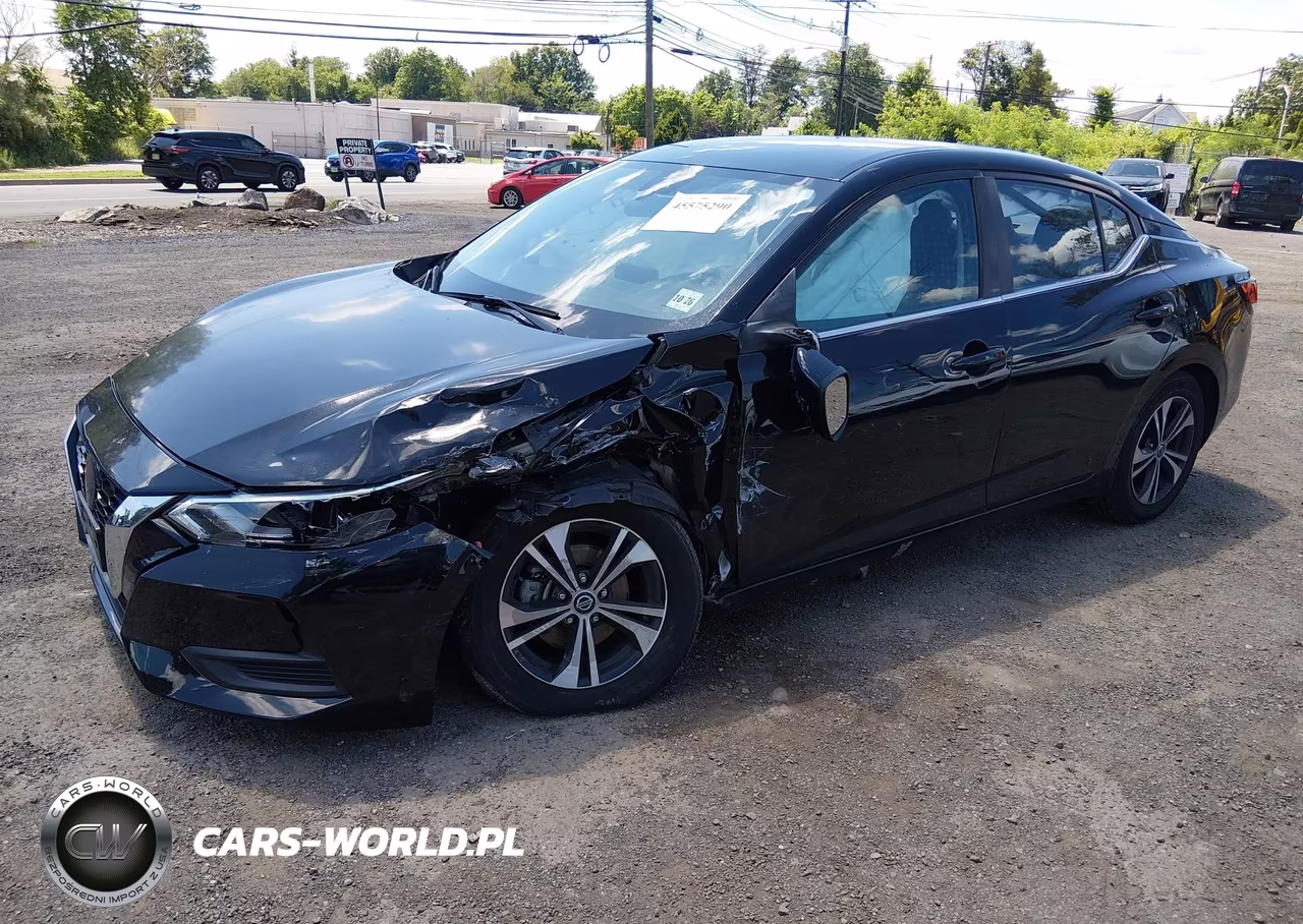 2021 Nissan Sentra Sv Xtronic Cvt VIN:3N1AB8CVXMY318663 - 2