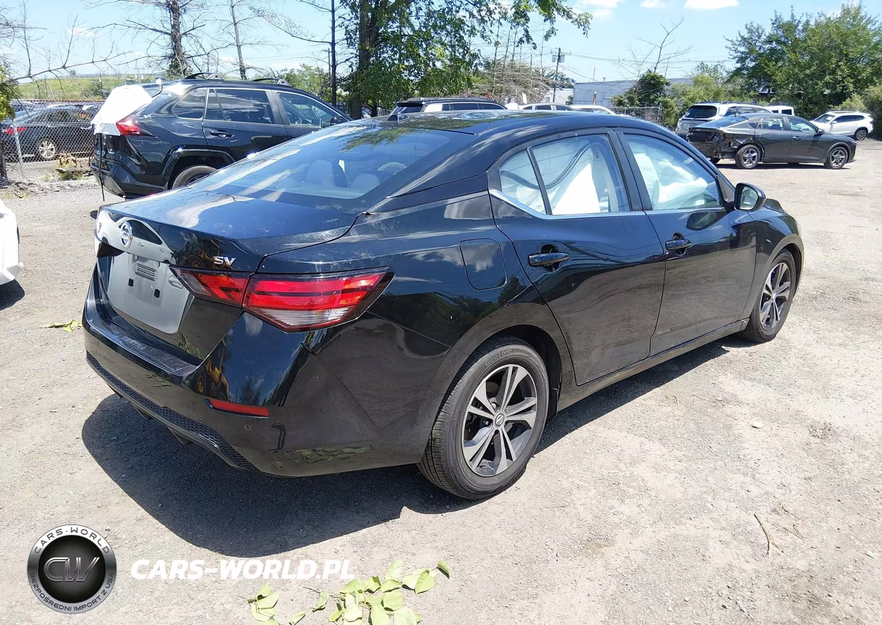 2021 Nissan Sentra Sv Xtronic Cvt VIN:3N1AB8CVXMY318663 - 4