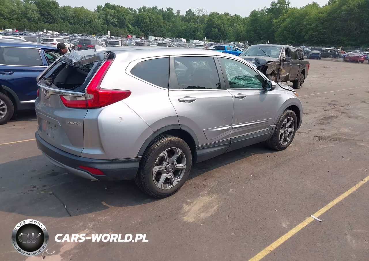 2017 Honda Cr-V Ex-L-Ex-L Navi VIN:5J6RW2H86HL057304 - 4