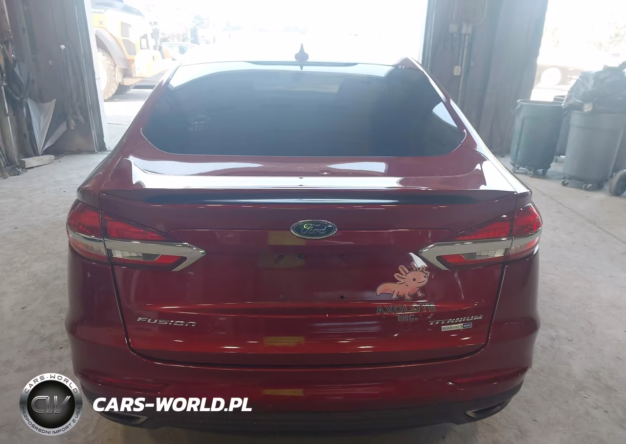 2019 Ford Fusion Titanium VIN:3FA6P0D99KR187276 - 16