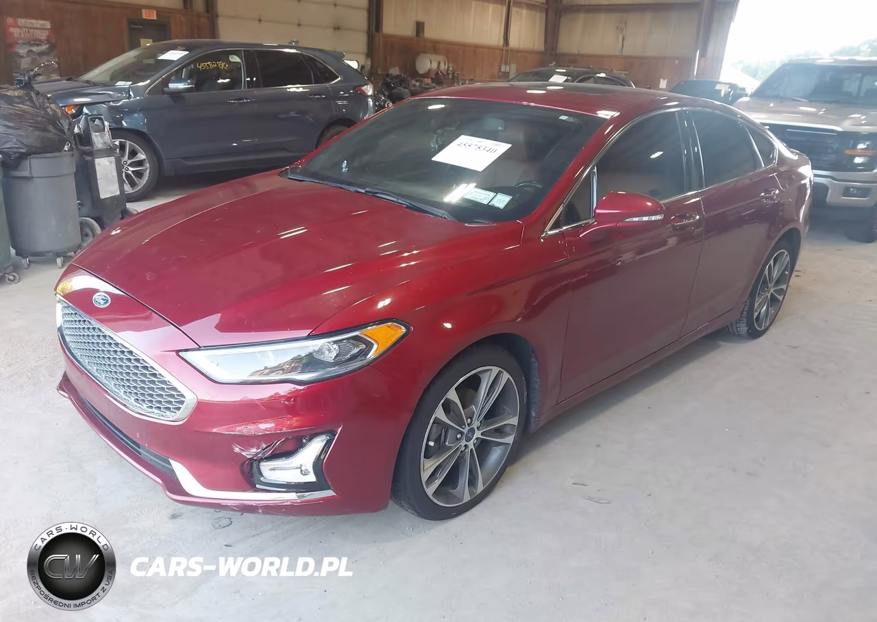 2019 Ford Fusion Titanium VIN:3FA6P0D99KR187276 - 2