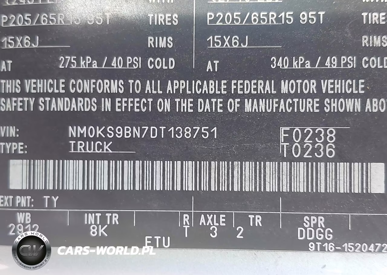 2013 Ford Transit Connect Xlt VIN:NM0KS9BN7DT138751 - 9