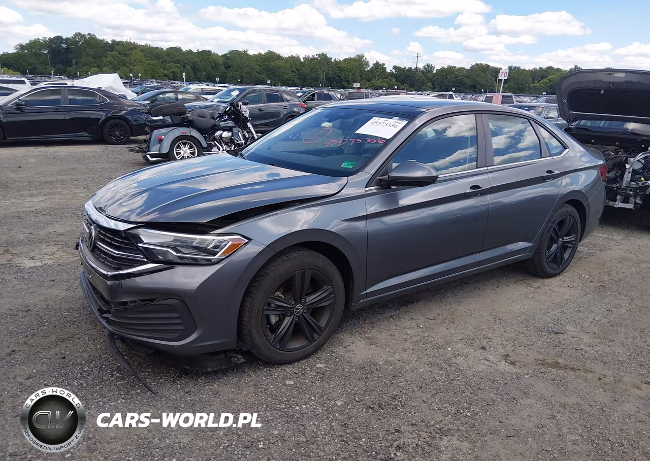 2022 Volkswagen Jetta 1.5T Se VIN:3VW7M7BU9NM019630 - 2