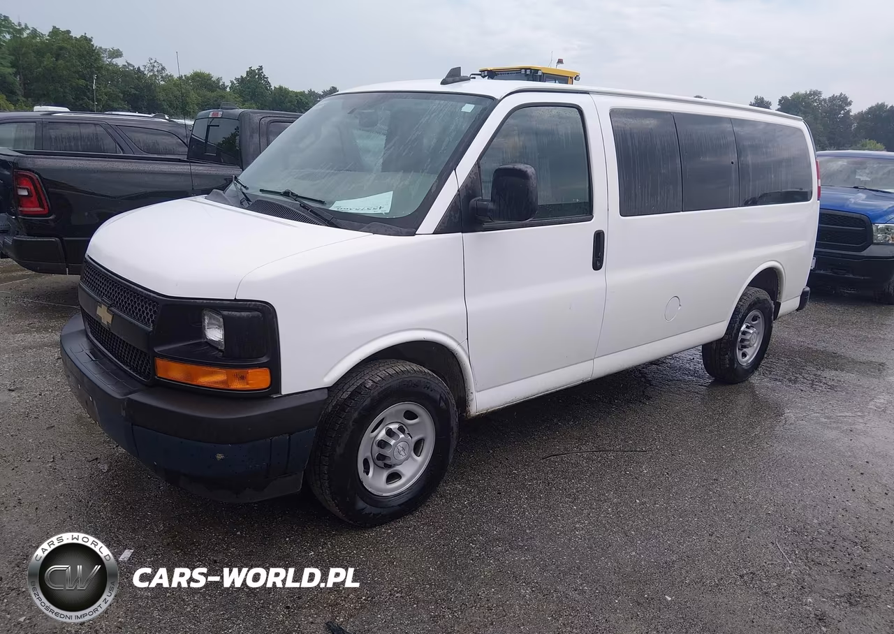 2017 Chevrolet Express 2500 Ls VIN:1GNWGEFG6H1263601 - 2
