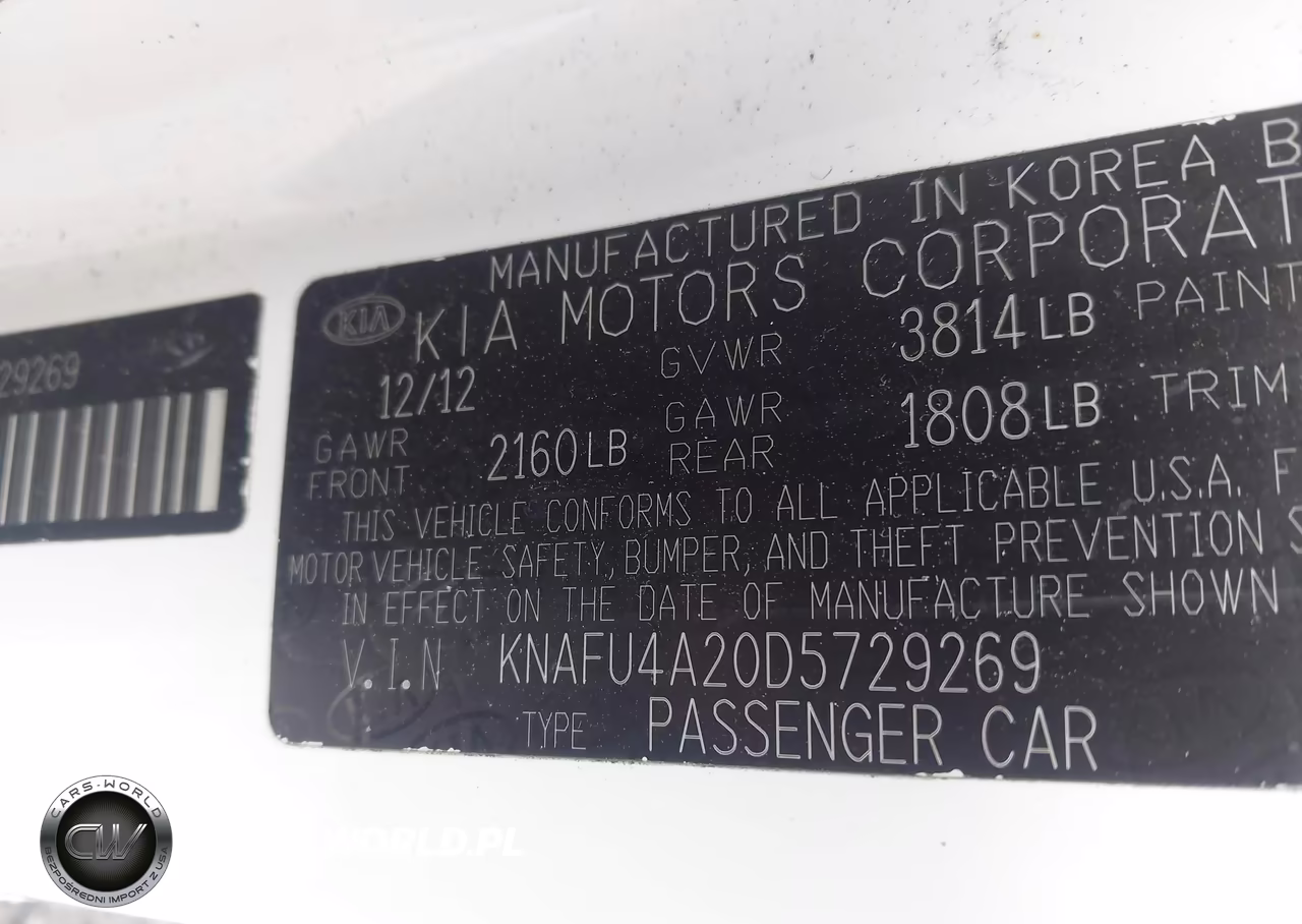 2013 Kia Forte Ex VIN:KNAFU4A20D5729269 - 9