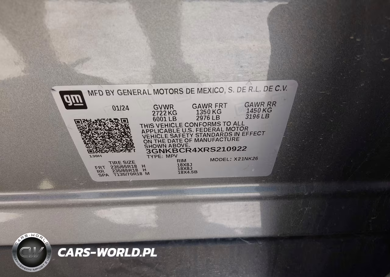 2024 Chevrolet Blazer Fwd 2Lt VIN:3GNKBCR4XRS210922 - 9