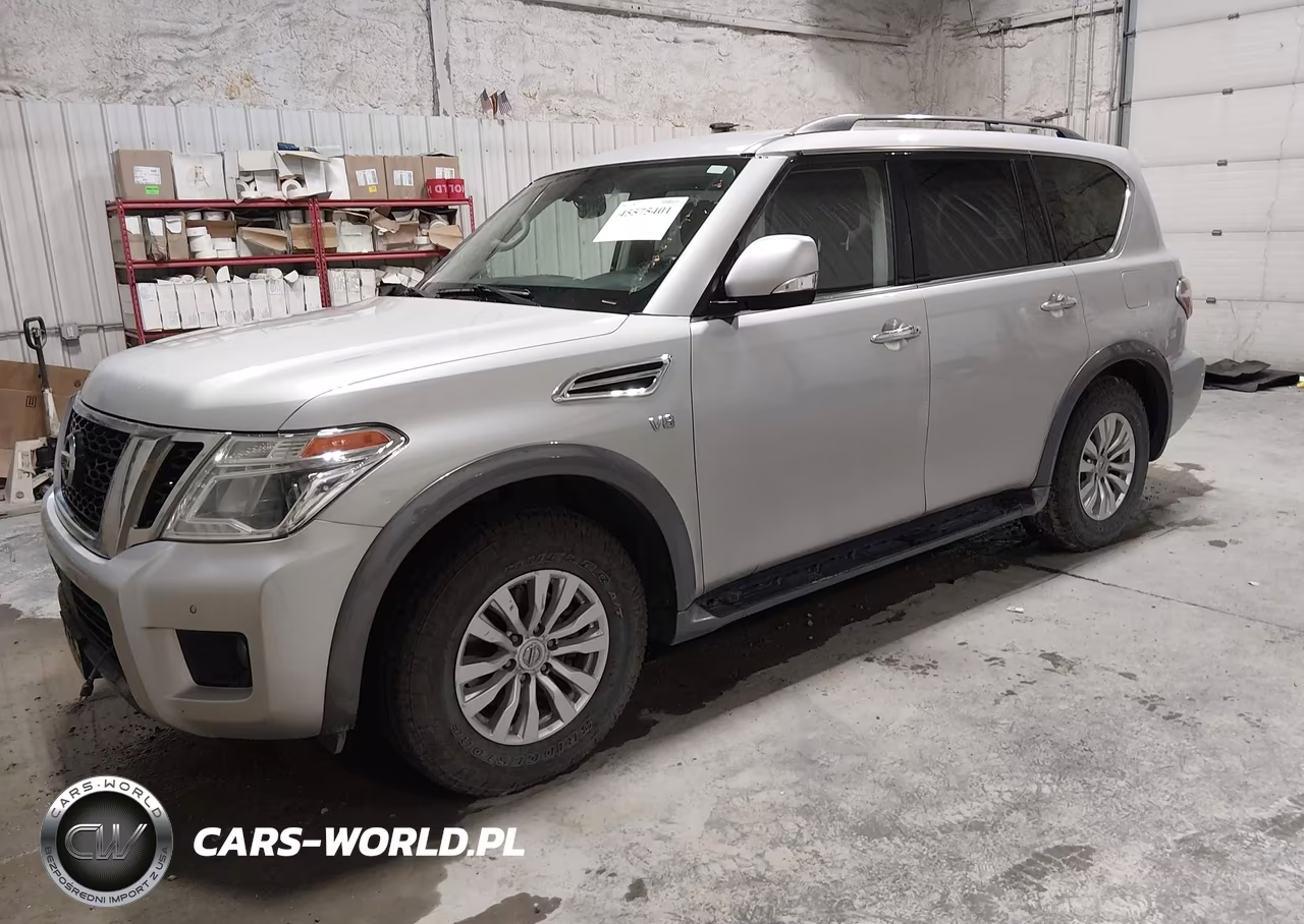 2019 Nissan Armada Sv VIN:JN8AY2NCXKX509247 - 2