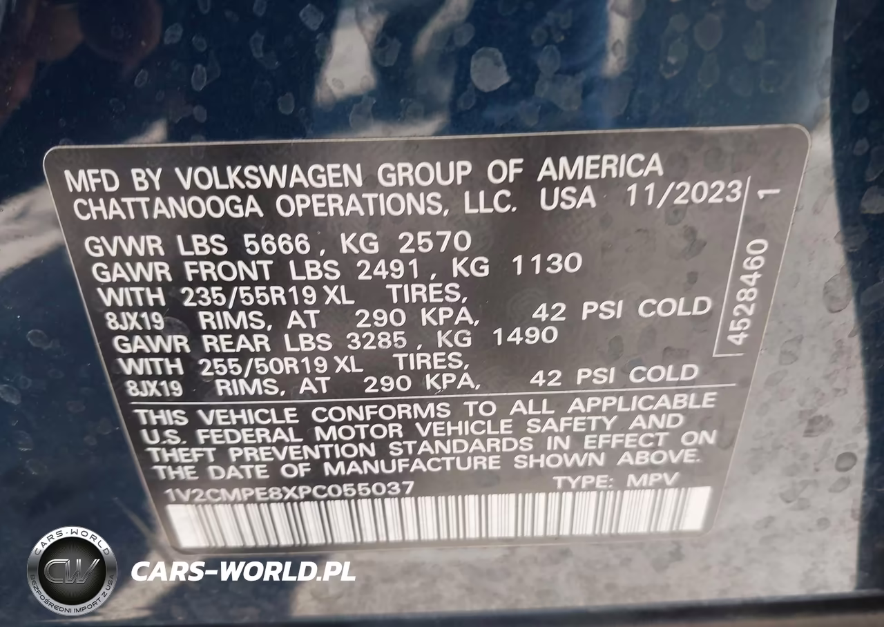 2023 Volkswagen Id.4 Pro VIN:1V2CMPE8XPC055037 - 9