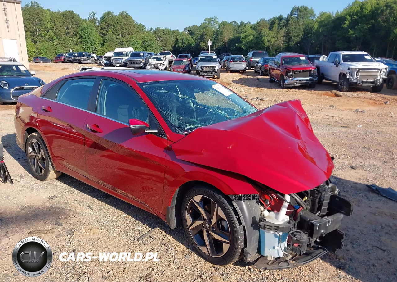 2022 Hyundai Elantra Sel VIN:KMHLN4AG0NU217769 - 1