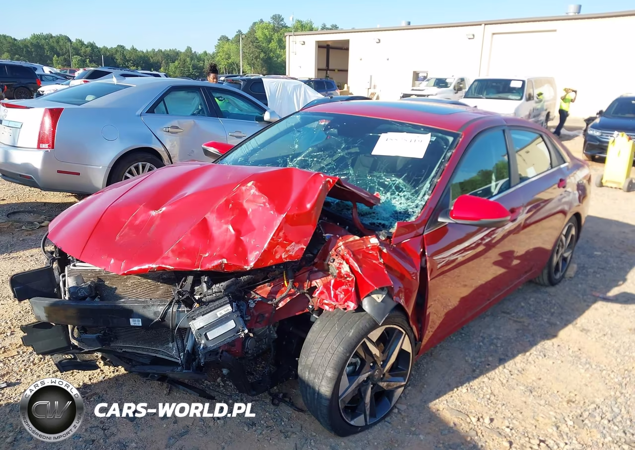 2022 Hyundai Elantra Sel VIN:KMHLN4AG0NU217769 - 2