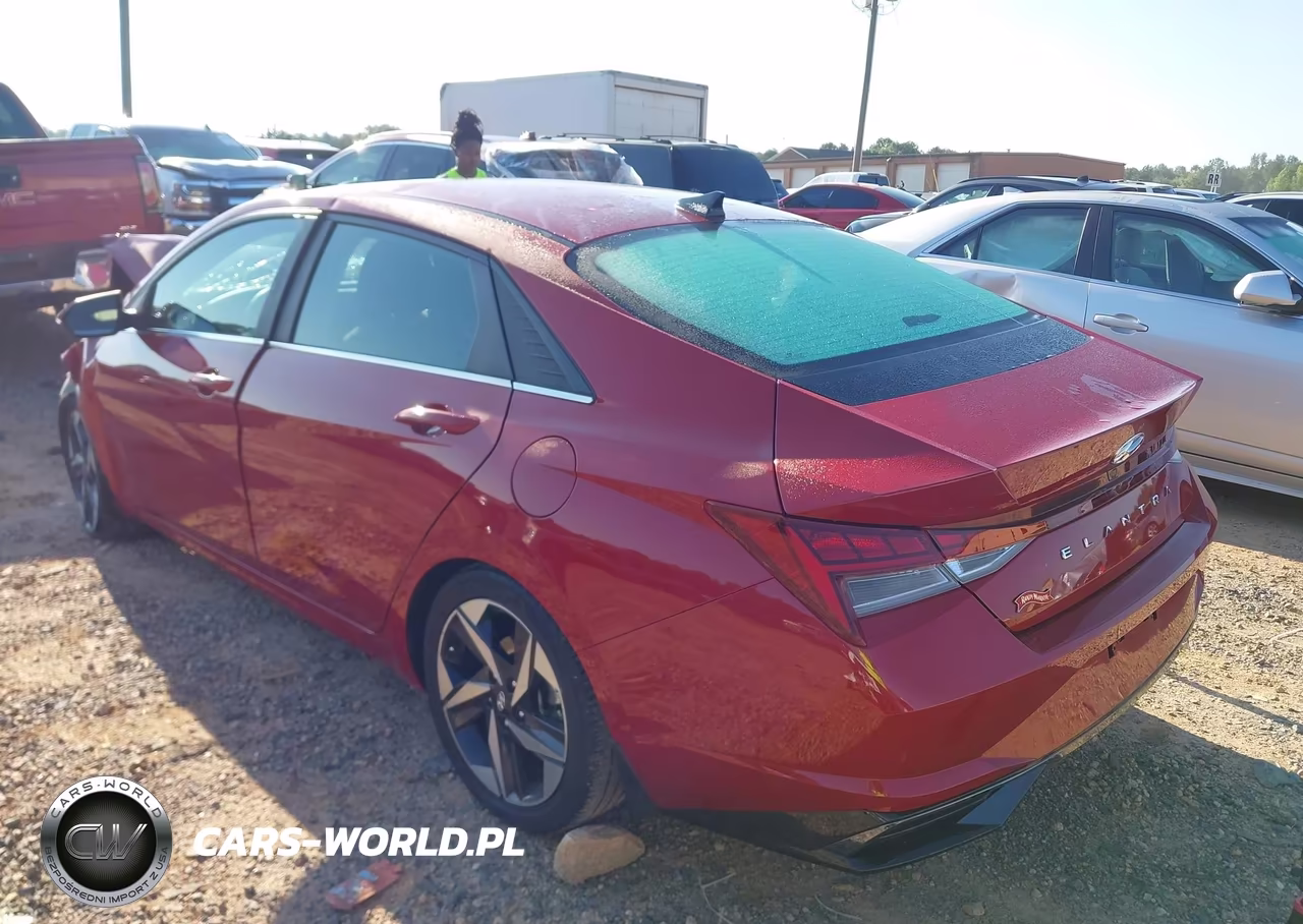 2022 Hyundai Elantra Sel VIN:KMHLN4AG0NU217769 - 3