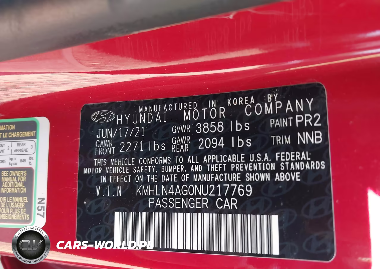 2022 Hyundai Elantra Sel VIN:KMHLN4AG0NU217769 - 9