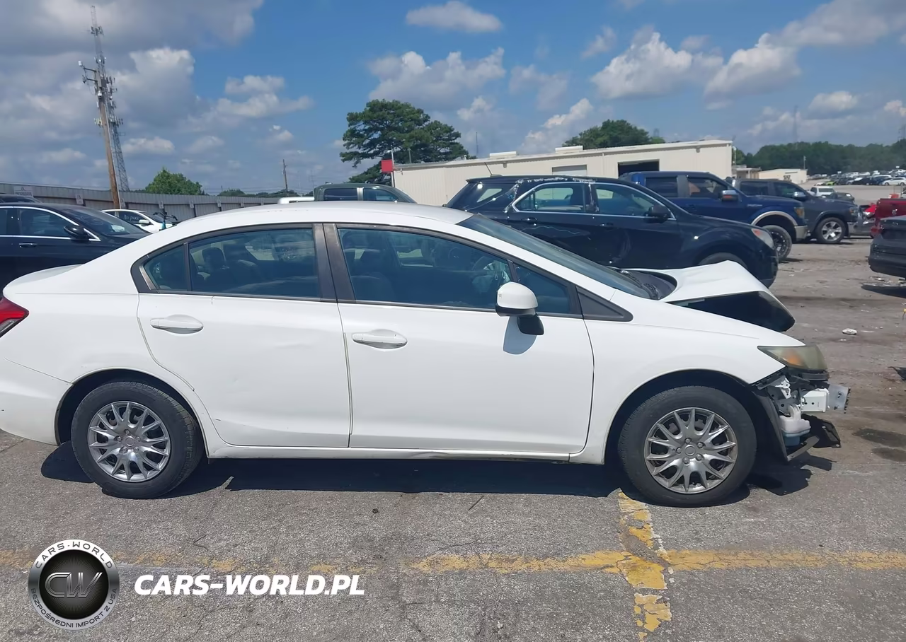 2013 Honda Civic Lx VIN:19XFB2F54DE035057 - 13