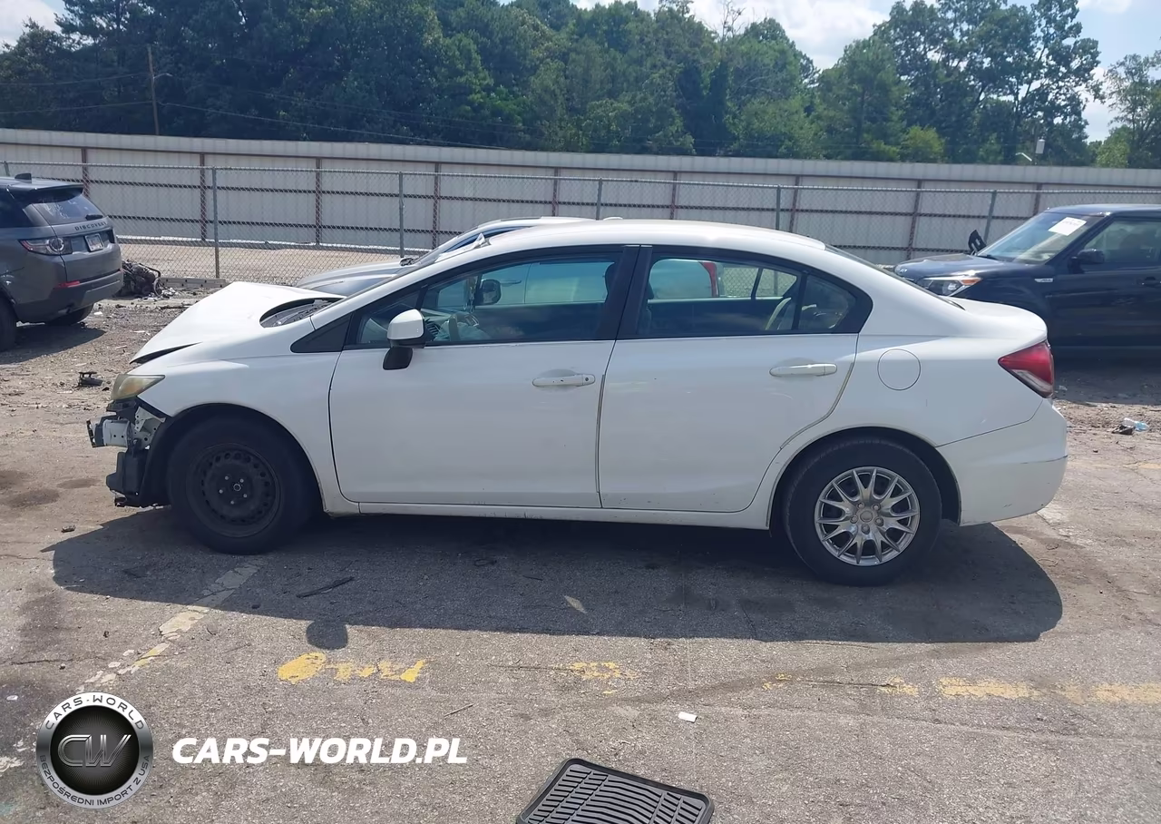 2013 Honda Civic Lx VIN:19XFB2F54DE035057 - 14
