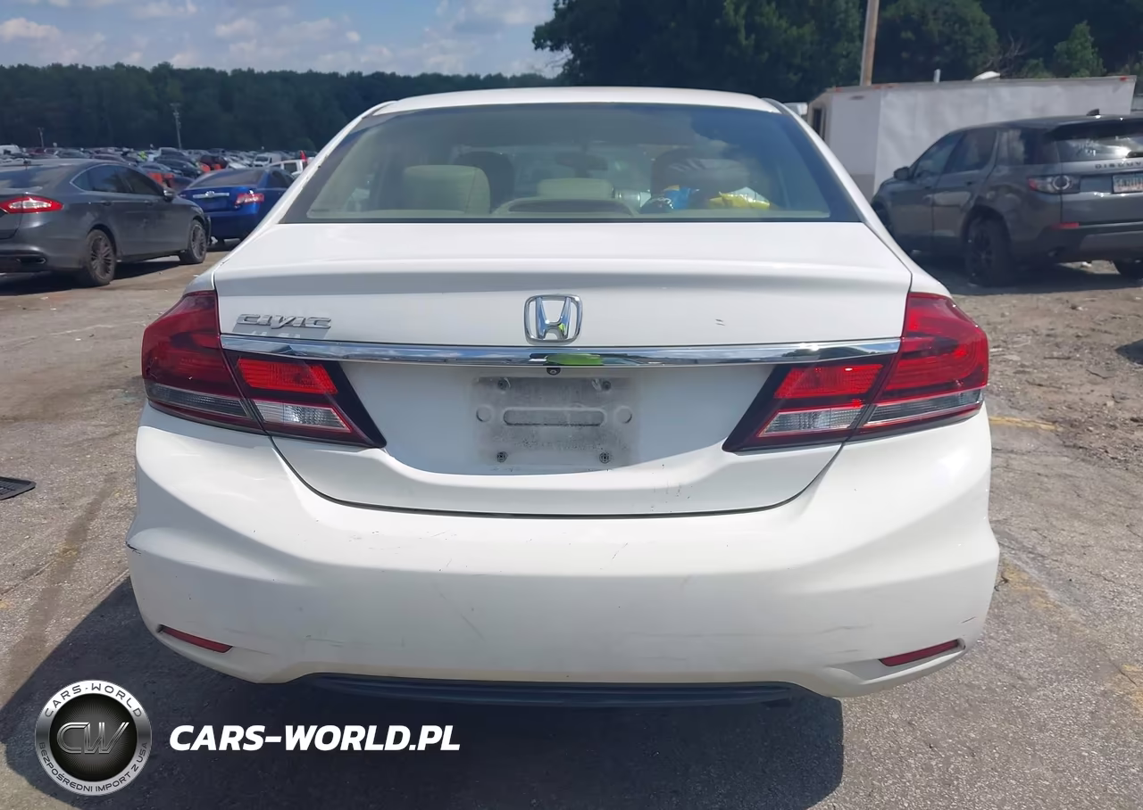 2013 Honda Civic Lx VIN:19XFB2F54DE035057 - 16