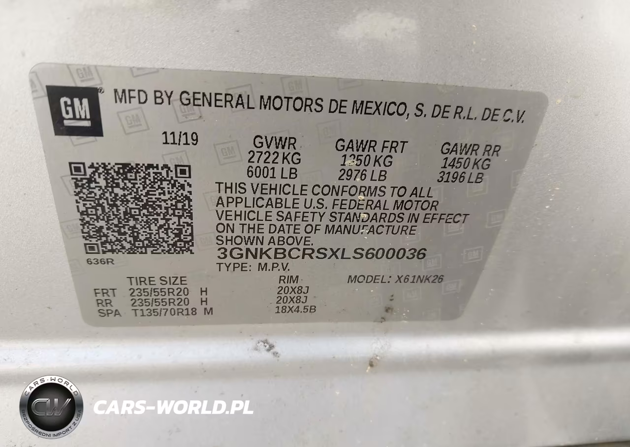 2020 Chevrolet Blazer Fwd 2Lt VIN:3GNKBCRSXLS600036 - 9