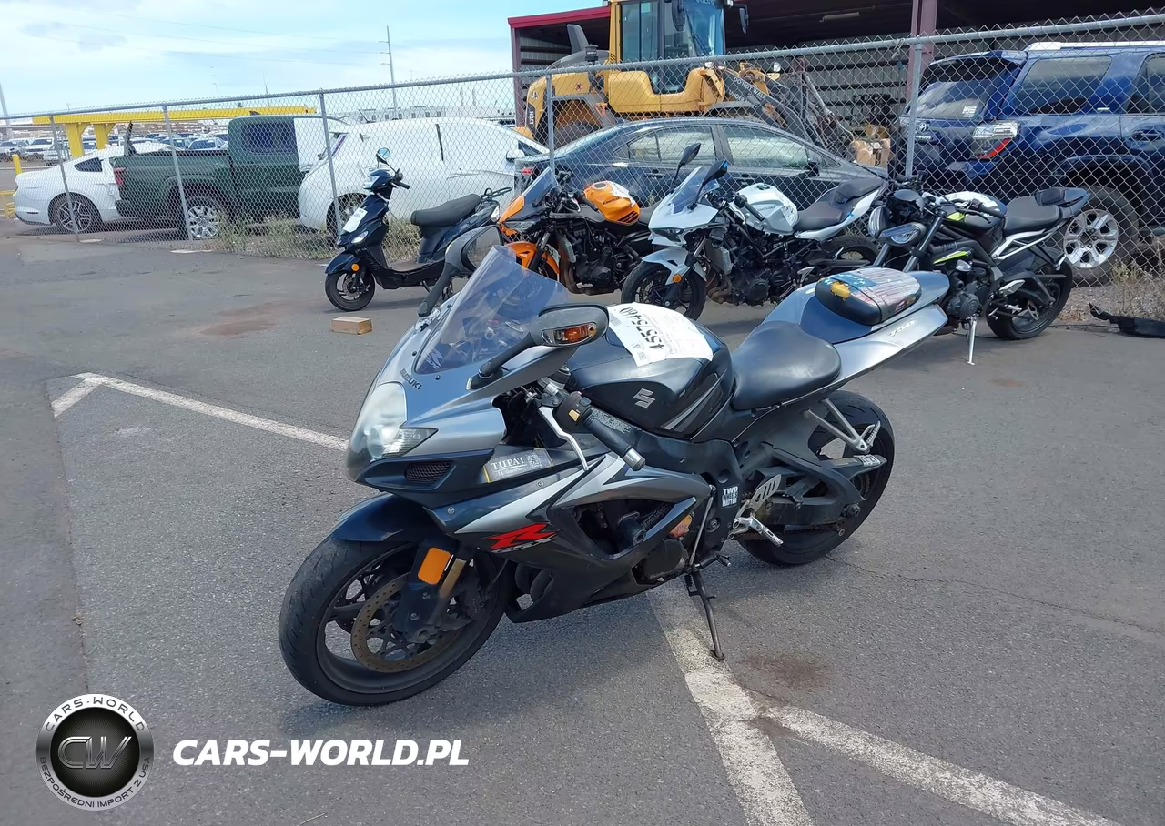 2007 Suzuki Gsx-R750 VIN:JS1GR7KA572103765 - 2