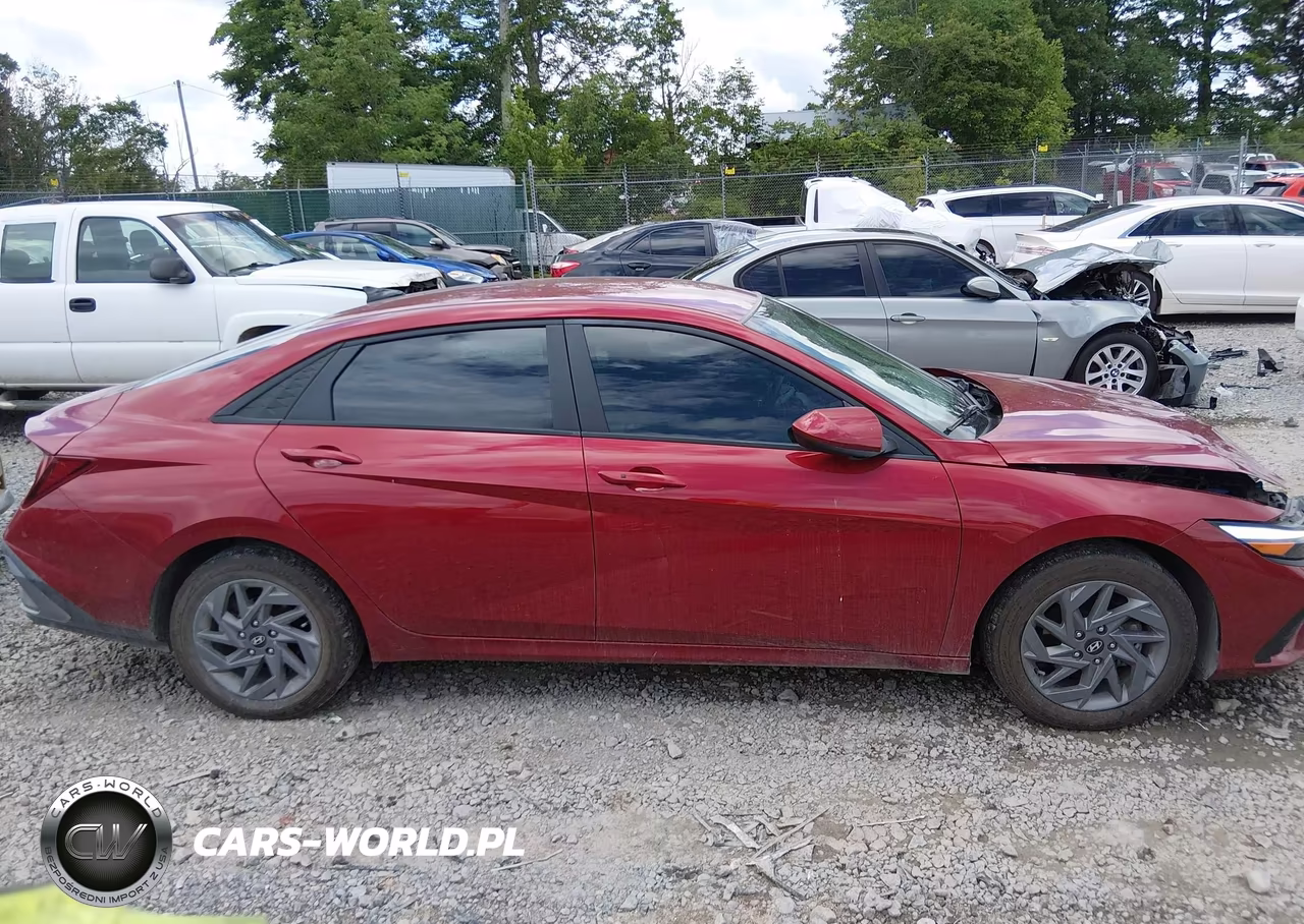 2024 Hyundai Elantra Sel VIN:KMHLM4DG6RU643910 - 14