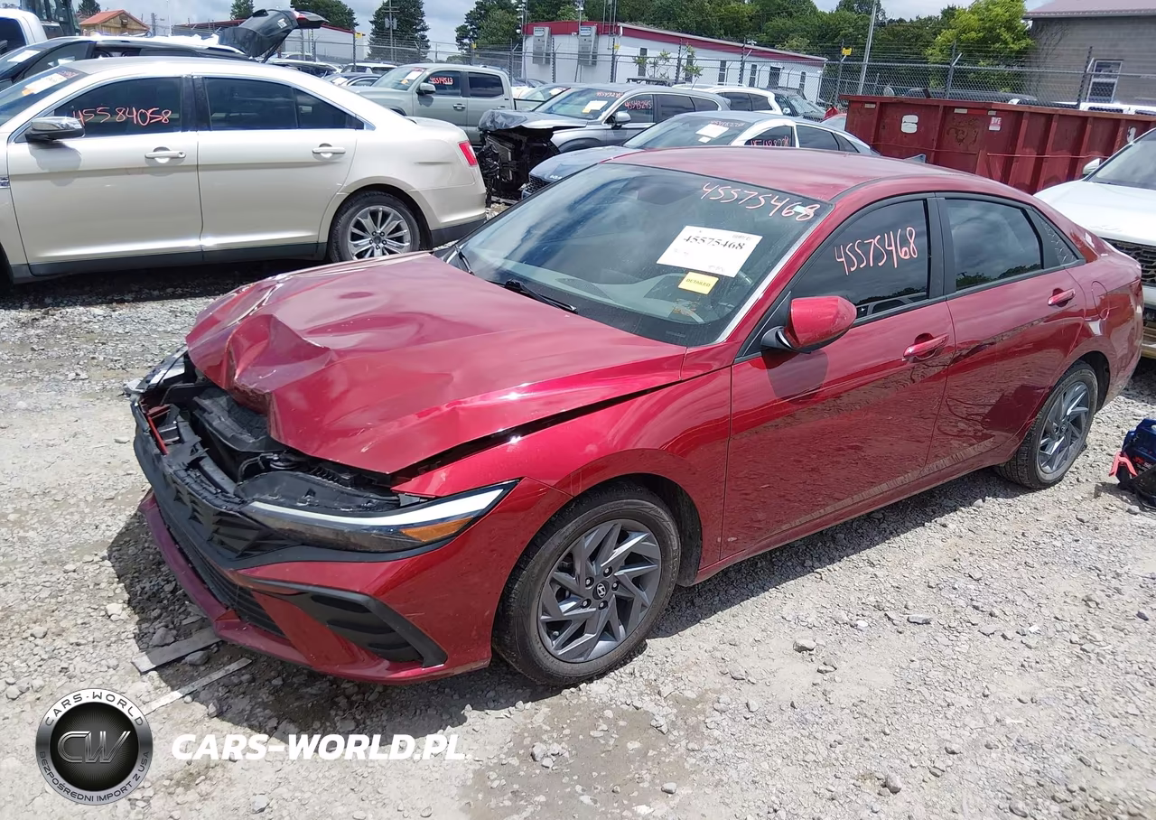 2024 Hyundai Elantra Sel VIN:KMHLM4DG6RU643910 - 2