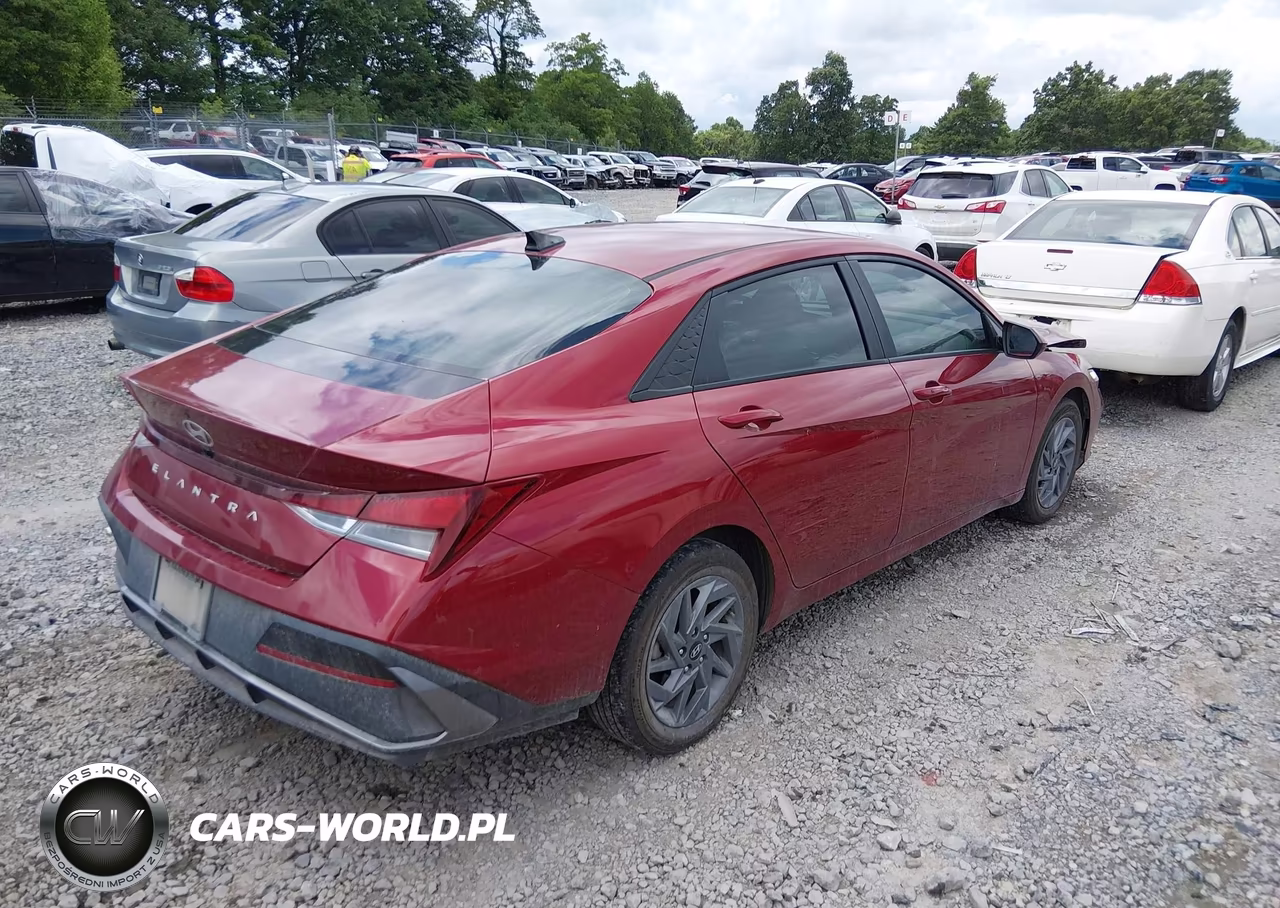 2024 Hyundai Elantra Sel VIN:KMHLM4DG6RU643910 - 4