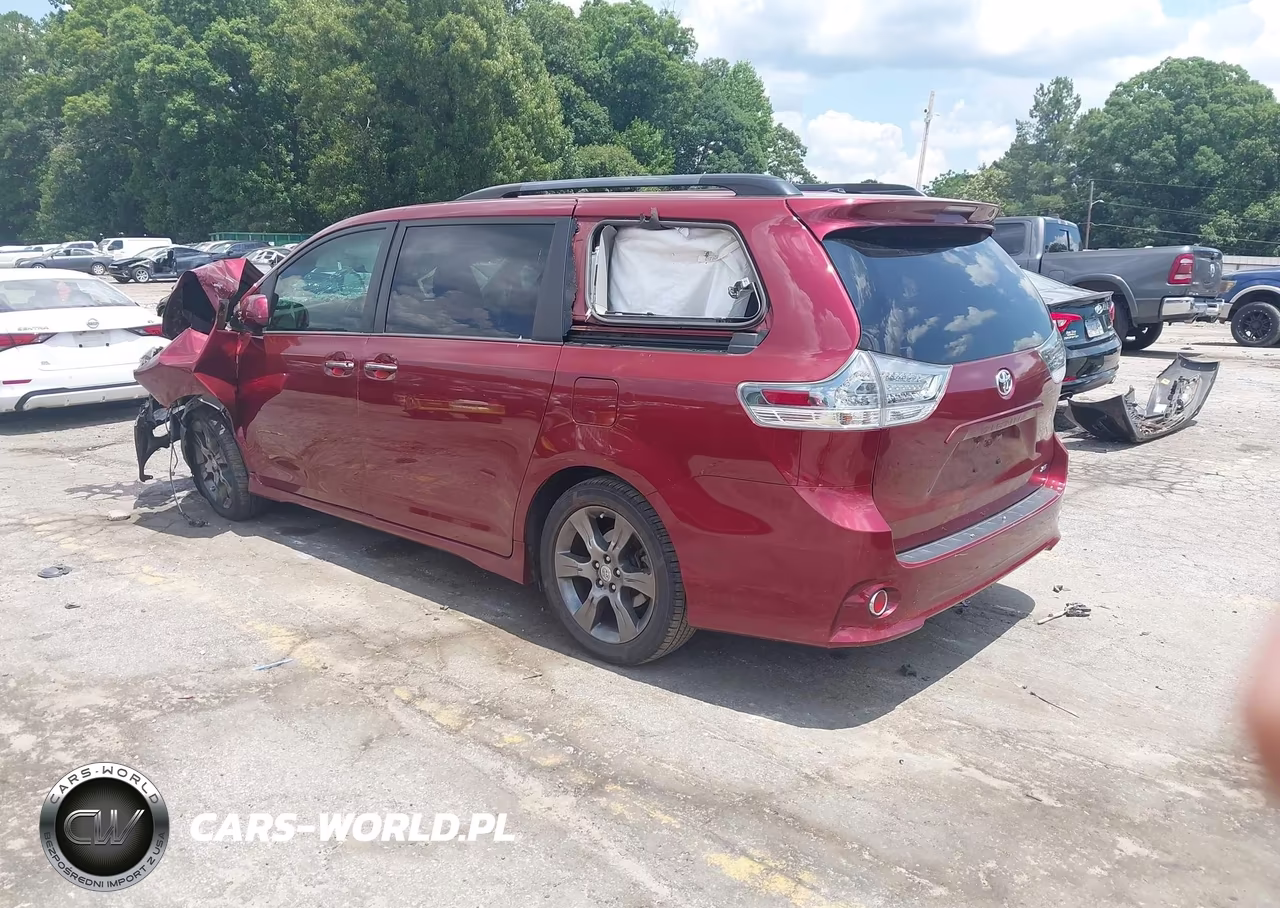 2016 Toyota Sienna Se Premium 8 Passenger VIN:5TDXK3DC6GS725849 - 3