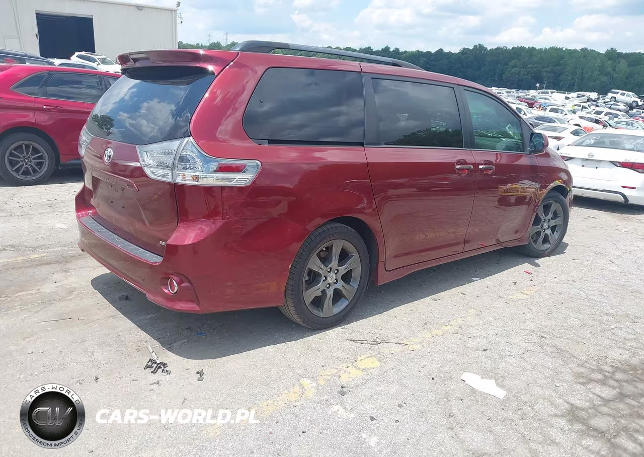 2016 Toyota Sienna Se Premium 8 Passenger VIN:5TDXK3DC6GS725849 - 4